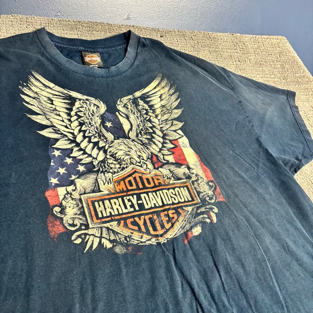 Harley-Davidson Men's Black Graphic T-Shirt